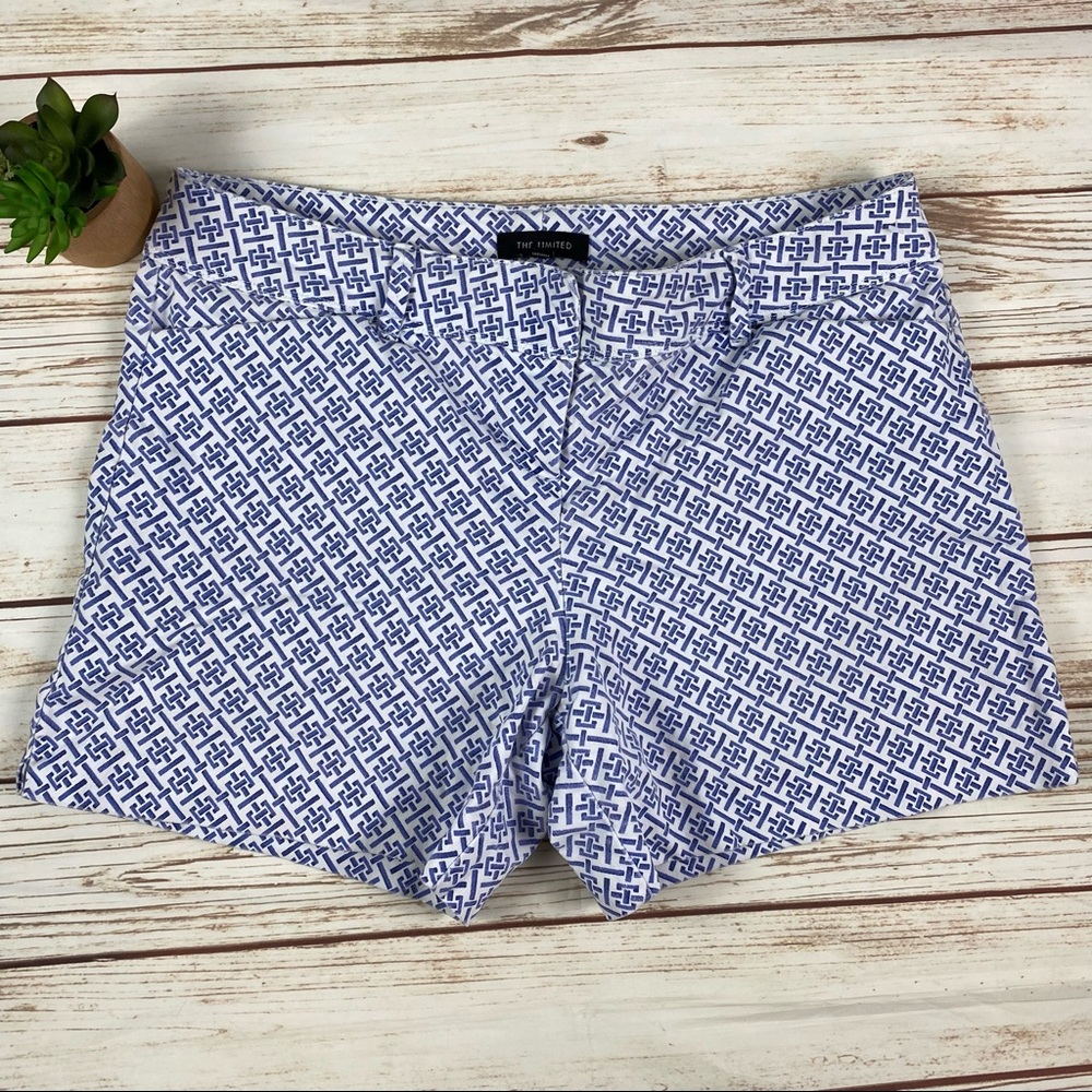 The Limited Y2K Geo Link Stretch Stretch Shorts